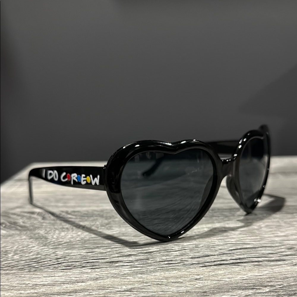 “I Do Crew”- Black Heart Sunglasses